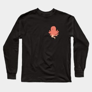 Octopus with Legs | Cute | Weird | High Quality | Gift | Minimalist Long Sleeve T-Shirt